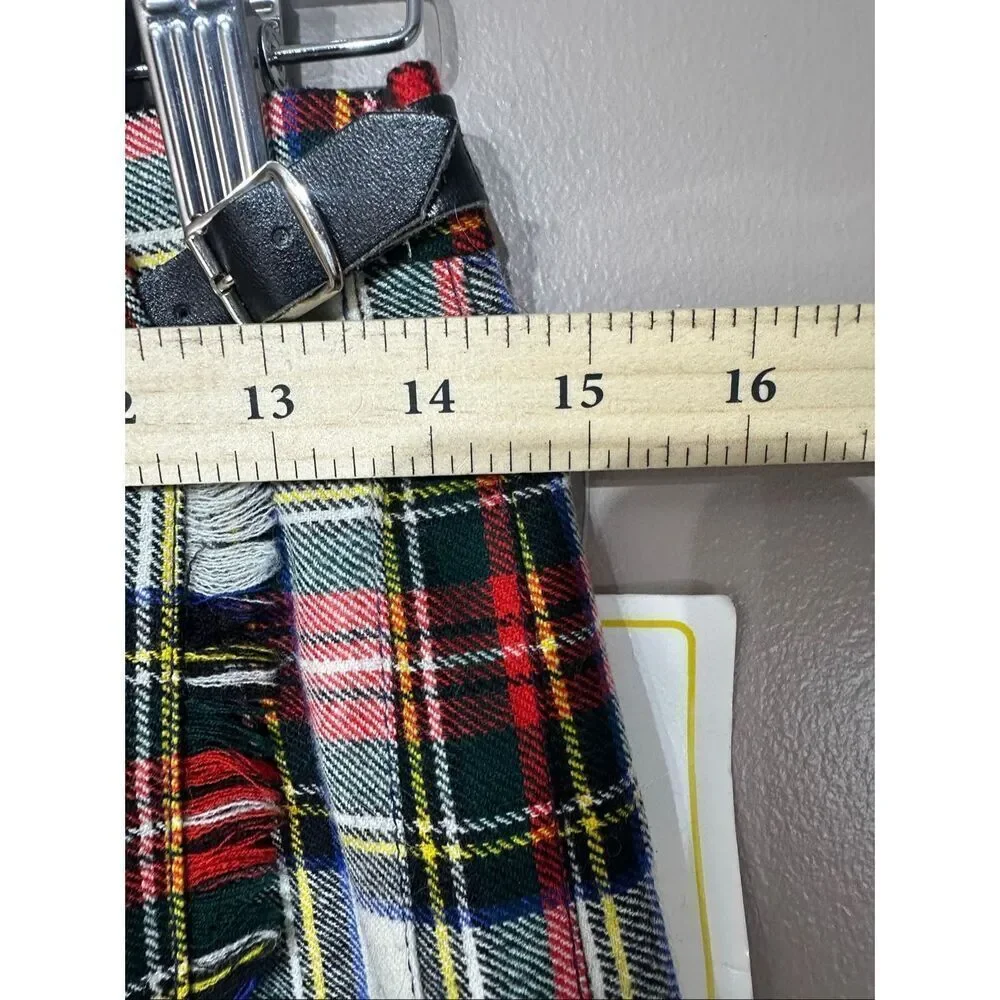 NWT O'neil of Dublin Plaid 100% Pure New Wool Pleated Kilt Women's Size 10